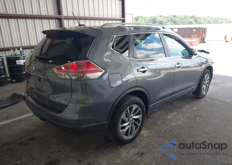 2015 Nissan Rogue Sl из США, поврежденный, VIN 5N1AT2MV4FC834739